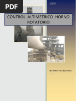 Control Altimétrico Horno Rotatorio