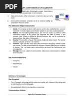 Data Communication Notes