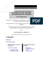 La Evolución Refutada en 50 Argumentos, William A. Williams