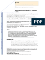 NIH Public Access: Motor-Based Intervention Protocols in Treatment of Childhood Apraxia of Speech (CAS)