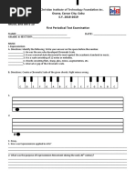 Music and Arts TQ 2018-2019