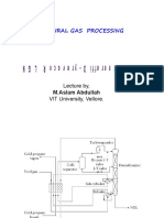 Natural Gas Processing: Lecture By, VIT University, Vellore