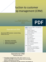 Introduction To Customer Relationship Management (CRM)