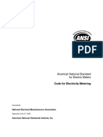 American National Standard For Electric Meters: ANSI C12.1-2008