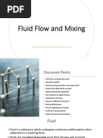 Fluid Flow and Mixing