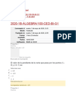 Prueba 1 Algebra