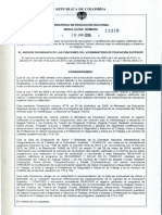 Res 13319 de 2016 - Registro Calificado Seguridad y Salud en El Trabajo