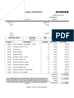 Wholesale Produce Distributor Invoice Lite