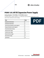 POINT I/O 24V DC Expansion Power Supply: Installation Instructions