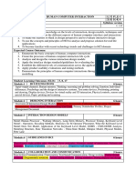 CSE4015 Human Computer Interaction L T P J C Pre-Requisite Syllabus Version Course Objectives