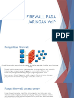 FUNGSI FIREWALL PADA JARINGAN VoIP