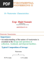 10 - Wastewater Characteristics