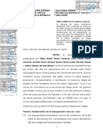 R.N.N° 656-2019-TID-La Intervención Policial No Estuvo Premunida de Ninguna Garantía de Legalidad