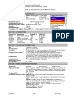 MSC-DB 16pt MSDS Spanish