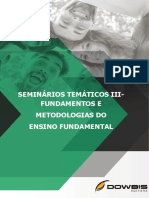 Seminários Temáticos Iii - Fundamentos e Metodologias Do Ensino Fundam PDF