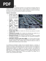 2.3 Aforos Vehiculares