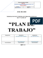 PLAN DE TRABAJO - 001 Raq