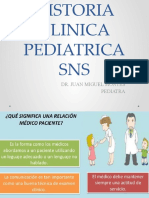 Historia Clinica Pediatrica SNS MSP