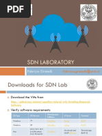 SDN Laboratory: Fabrizio Granelli