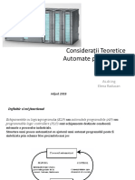 Considerații Teoretice - Automate Programabile