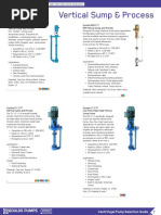 Goulds 3171 Vertical Sump and Process Goulds NM3171 FRP Vertical Sump and Process