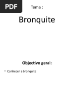 Bronquite Power Point