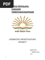 Chemistry Investigatory Project Study of Constituent of Alloys