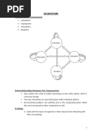 Unit 1B Ecosystem