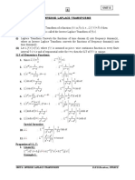 Inverse Laplace Transforms