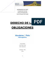 Apunte Derecho de Las Obligaciones Abusleme y Pinto