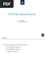 3G RF Kpi Analysis Process: Prepared By: Shailendra Kumar Singh