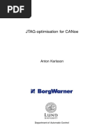 Jtag-Optimisation For Canoe: Anton Karlsson