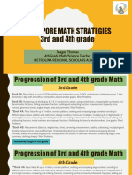 Singapore Math Night - 3rd and 4th Grade Strategies - Progression of Skills