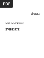 Evidence Practice Questions - (Barbri) MBE 12.25.20