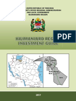 Kilimanjaro Region Investement Guide PDF