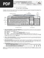 Taller No 6 2016 El Teclado y Sus Partes P1 Grado 6