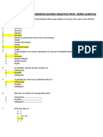 Balotario de Admision Sistema Digestivo Prof