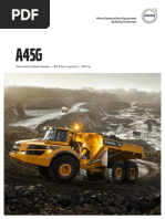 Volvo Articulated Haulers - 45.2 Ton Capacity - 479 HP