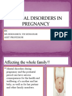 Mental Disorders in Pregnancy