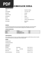 Curiculum Vitea PDF