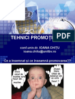 Tehnici Promotionale - Prezentare