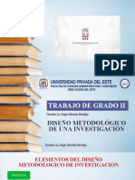 Diseño Metodológico de Una Investigación - Fecha: 08/01/2021