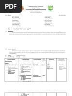 Health Teaching Plan Group 1 DDD Family Planning PDF