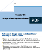 Drugs Affecting Gastrointestinal Motility Drugs Affecting Gastrointestinal Motility