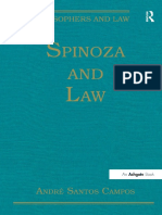 (Philosophers and Law) Andre Santos Campos - Spinoza and Law-Routledge (2015) PDF