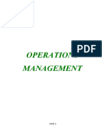 Operations Management Bab