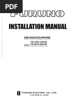 Furuno FS1570 FS2570 Installation Manual PDF