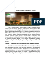 Engro CASE Study Assignment - Mohisn Iqbal - 017