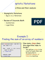 Iterative Algorithms and Their Analysis - Asymptotic Notations