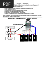 Design Your Own Raw LiFePO4 Cell Battery Solar Power System